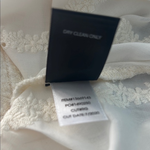 Torrid Ivory Sheer Striped Blouse - Picture 5 of 12